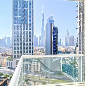 Apartment Bnbmehomes - 2br Apt With Burj Khalifa View -1406
